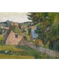 Paul Gauguin, The Field of Derout-Lollichon, 1886 (oil on canvas)