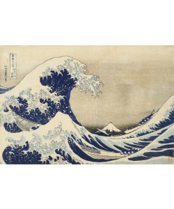 Katsushika Hokusai, The Great Wave off Kanagawa, c.1830 (woodblock print)