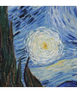 Vincent van Gogh, The Starry Night, June 1889 (oil on canvas) (detail of 702746)