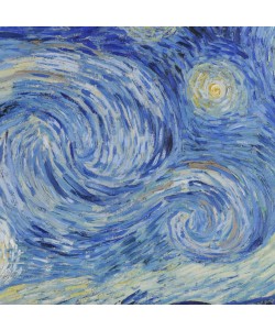 Vincent van Gogh, The Starry Night, June 1889 (oil on canvas) (detail of 702746)