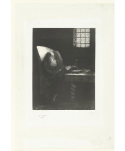 Odilon Redon, The Reader, 1892 (print)
