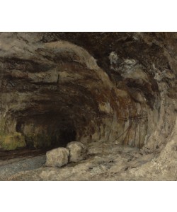 Gustave Courbet, Grotto of Sarrazine near Nans-sous-Sainte-Anne, c.1864 (oil on canvas)