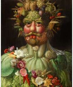 Giuseppe Arcimboldo, Vertumnus, 1591 (oil on panel)