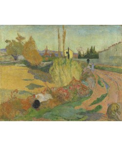 Paul Gauguin, Landscape at Arles, 1888 (oil on canvas)