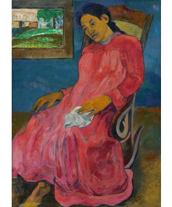 Paul Gauguin, Faaturuma (Melancholic), 1891 (oil on canvas)