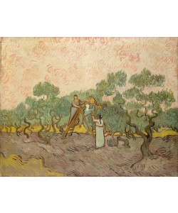 Vincent van Gogh, The Olive Pickers, Saint-Remy, 1889 (oil on canvas)