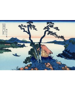 Katsushika Hokusai, Lake Suwa in the Shinano province, c.1830 (woodblock print)