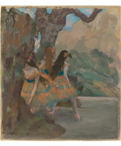 Edgar Degas, The Ballet Dancers, c.1877 (pastel and gouache over monotype)
