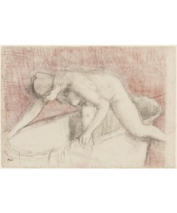 Edgar Degas, The Bath (chalk and pastel drawing)