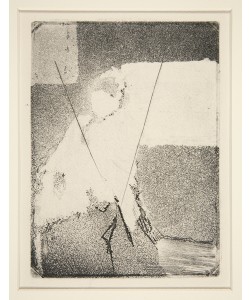 Edgar Degas, Seated Woman in Bonnet and Shawl, c.1879 (etching and aquatint)