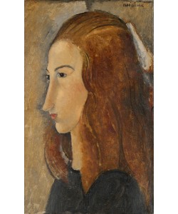 Amedeo Modigliani, Portrait of a Young Woman, 1918 (oil on canvas)