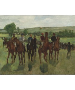 Edgar Degas, The Riders, c.1885 (oil on canvas)