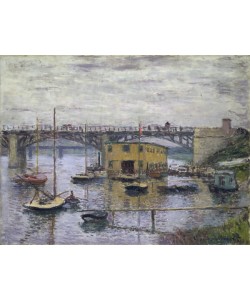 Claude Monet, Bridge at Argenteuil on a Gray Day, c.1876 (oil on canvas)