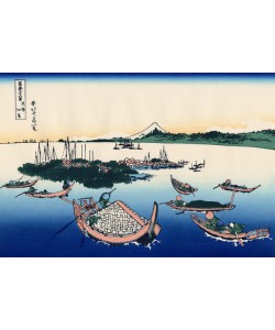 Katsushika Hokusai, Tsukada Island in the Musashi province, c.1830 (woodblock print)