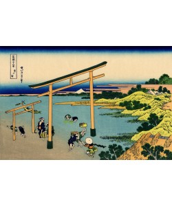 Katsushika Hokusai, Bay of Noboto, c.1830 (woodblock print)