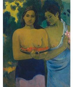 Paul Gauguin, Two Tahitian Women, 1899 (oil on canvas)