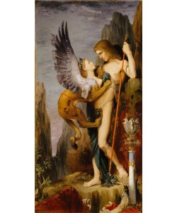 Gustave Moreau, Oedipus and the Sphinx, 1864 (oil on canvas)