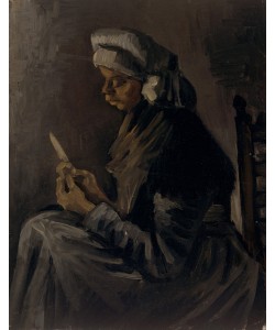 Vincent van Gogh, The Potato Peeler, 1885 (oil on canvas)