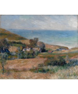 Pierre-Auguste Renoir, View of the Seacoast near Wargemont in Normandy, 1880 (oil on canvas)