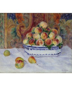 Pierre-Auguste Renoir, Still Life with Peaches, 1881 (oil on canvas)