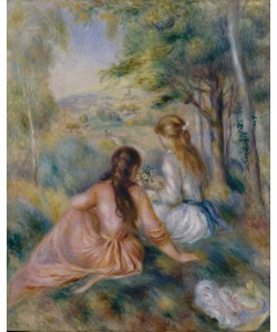 Pierre-Auguste Renoir, In the Meadow, 1888-92 (oil on canvas)