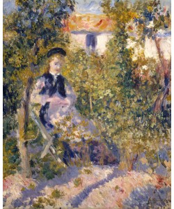 Pierre-Auguste Renoir, Nini in the Garden, 1876 (oil on canvas)