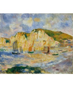 Pierre-Auguste Renoir, Sea and Cliffs, c.1885 (oil on canvas)