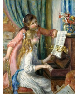 Pierre-Auguste Renoir, Two Young Girls at the Piano, 1892 (oil on canvas)