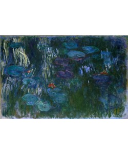 Claude Monet, Water Lilies, 1916-19 (oil on canvas)