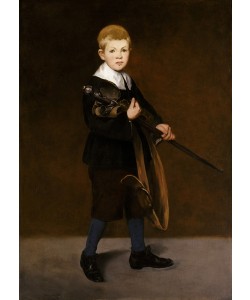 Edouard Manet, Boy with a Sword, 1861 (oil on canvas)