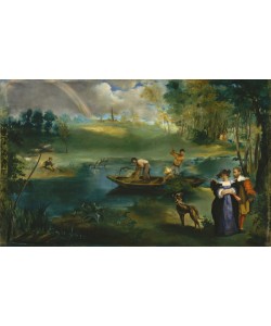 Edouard Manet, Fishing, c.1862-63 (oil on canvas)