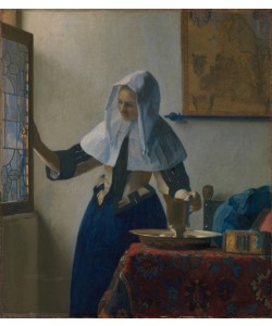 Jan Vermeer, Young Woman with a Water Jug, c.1662 (oil on canvas)
