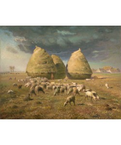 Jean-Francois Millet, Haystacks: Autumn, c.1874 (oil on canvas)