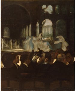 Edgar Degas, The Ballet from ""Robert le Diable"", 1871 (oil on canvas)""