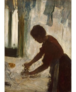 Edgar Degas, A Woman Ironing, 1873 (oil on canvas)