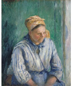 Camille Pissarro, Washerwoman, Study, 1880 (oil on canvas)