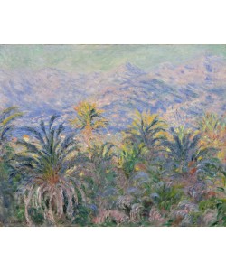 Claude Monet, Palm Trees at Bordighera, 1884 (oil on canvas)