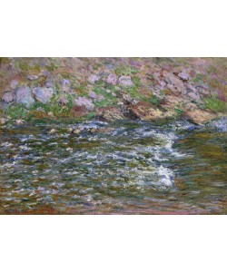 Claude Monet, Rapids on the Petite Creuse at Fresselines, 1889 (oil on canvas)
