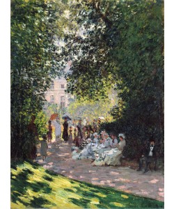 Claude Monet, The Parc Monceau, 1878 (oil on canvas)
