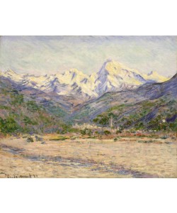 Claude Monet, The Valley of the Nervia, 1884 (oil on canvas)