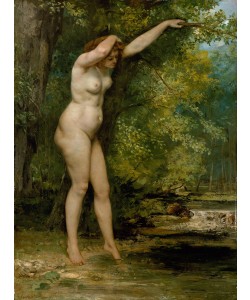 Gustave Courbet, The Young Bather, 1866 (oil on canvas)