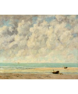Gustave Courbet, The Calm Sea, 1869 (oil on canvas)