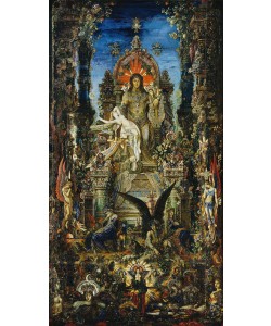 Gustave Moreau, Jupiter and Semele, 1894-95 (oil on canvas)