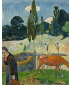Paul Gauguin, The Red Cow, 1889 (oil on canvas)