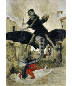 Arnold Bocklin, The Plague, 1898 (tempera on panel)