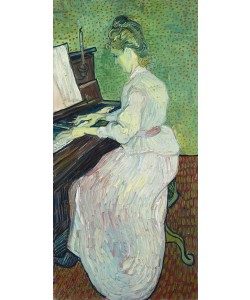 Vincent van Gogh, Marguerite Gachet at the Piano, 1890 (oil on canvas)