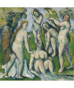 Paul Cézanne, Five Bathers, 1885-87 (oil on canvas)