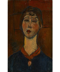 Amedeo Modigliani, Portrait of Madame Dorival, c.1916 (oil on canvas)