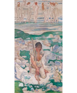 Ferdinand Hodler, The Dream of the Shepherd, 1896 (oil on canvas)