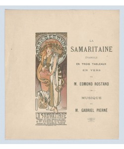 Alfons Maria Mucha, La Samaritaine, 1897 (colour litho)